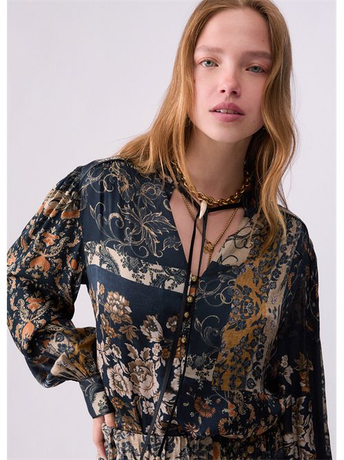 Blusa con stampa all-over LIU JO | WF6375TS061/L9156